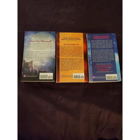 Nicole Jordan Flirting with Fangs Complete Trilogy Paranormal Romance - Picture 2 of 3